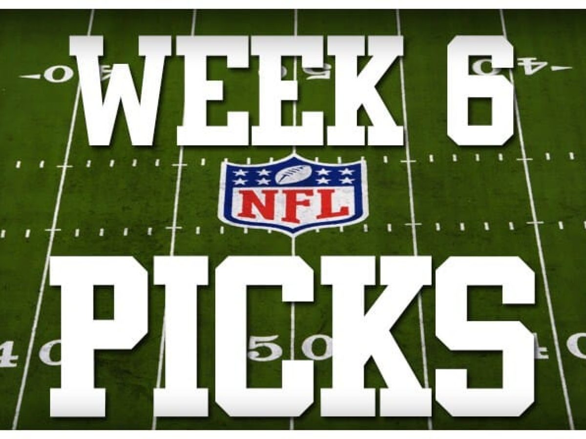 week 6 nfl pickem