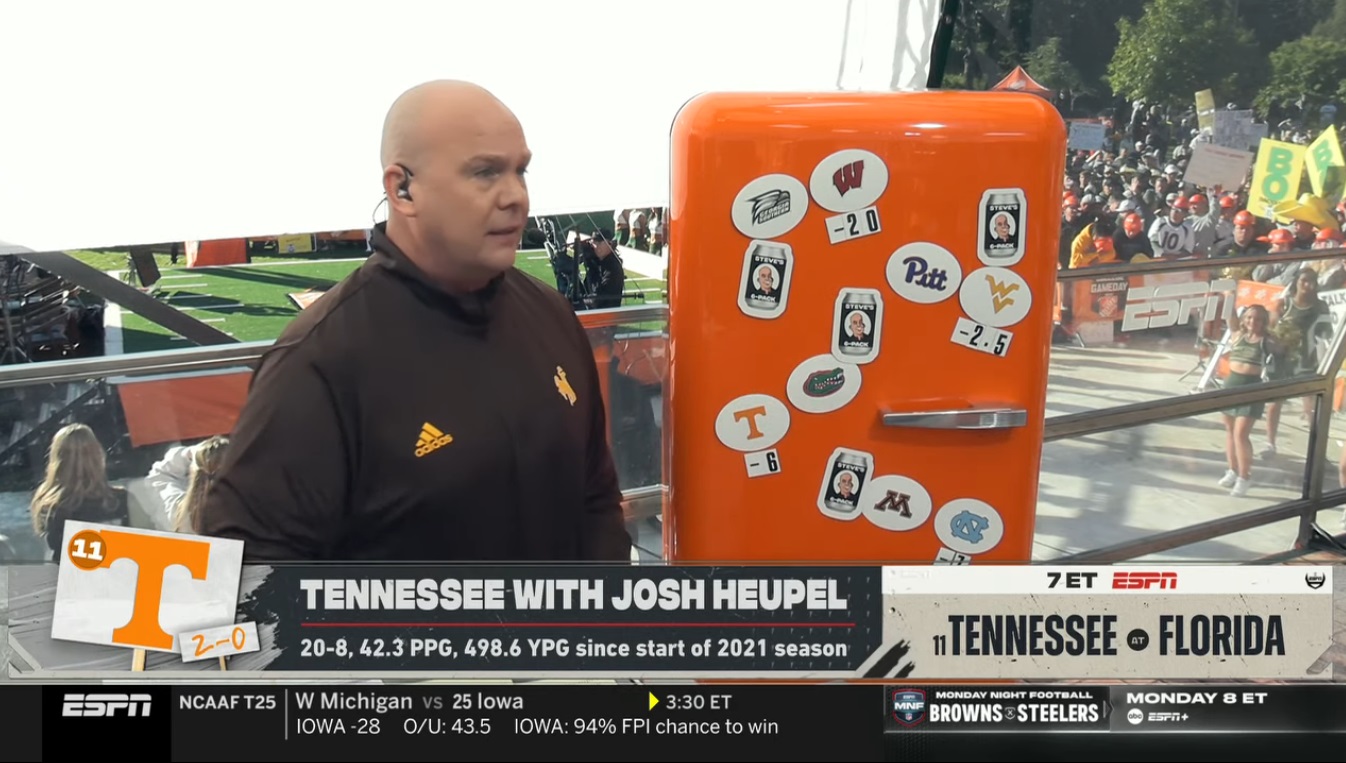 Stanford Steve 'Six Pack' Picks on ESPN Gameday Week 3