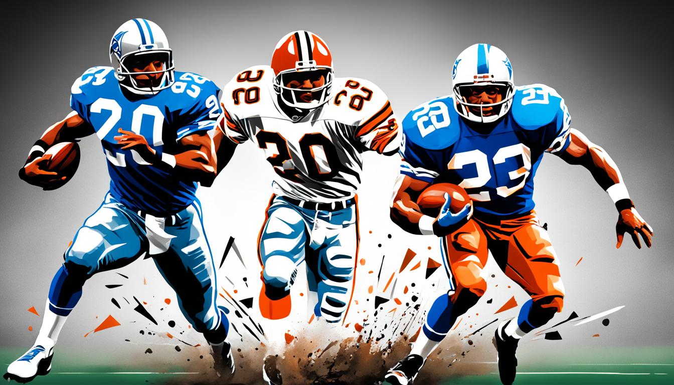 Barry Sanders vs. Jim Brown