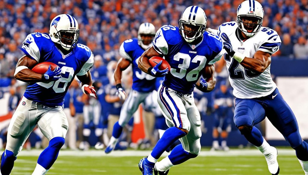 Curtis Martin and Edgerrin James NFL Career Overview