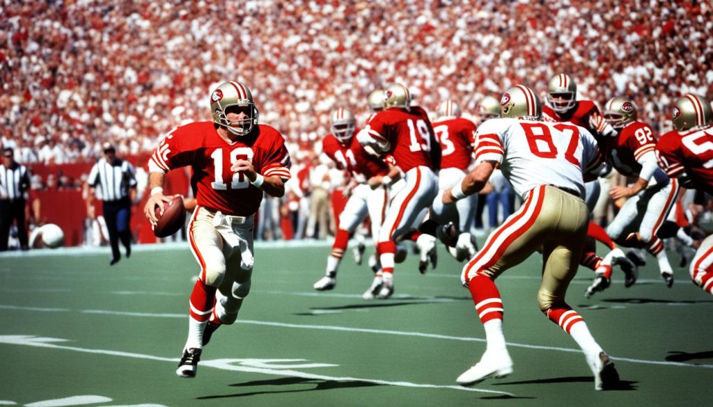 Joe Montana football match