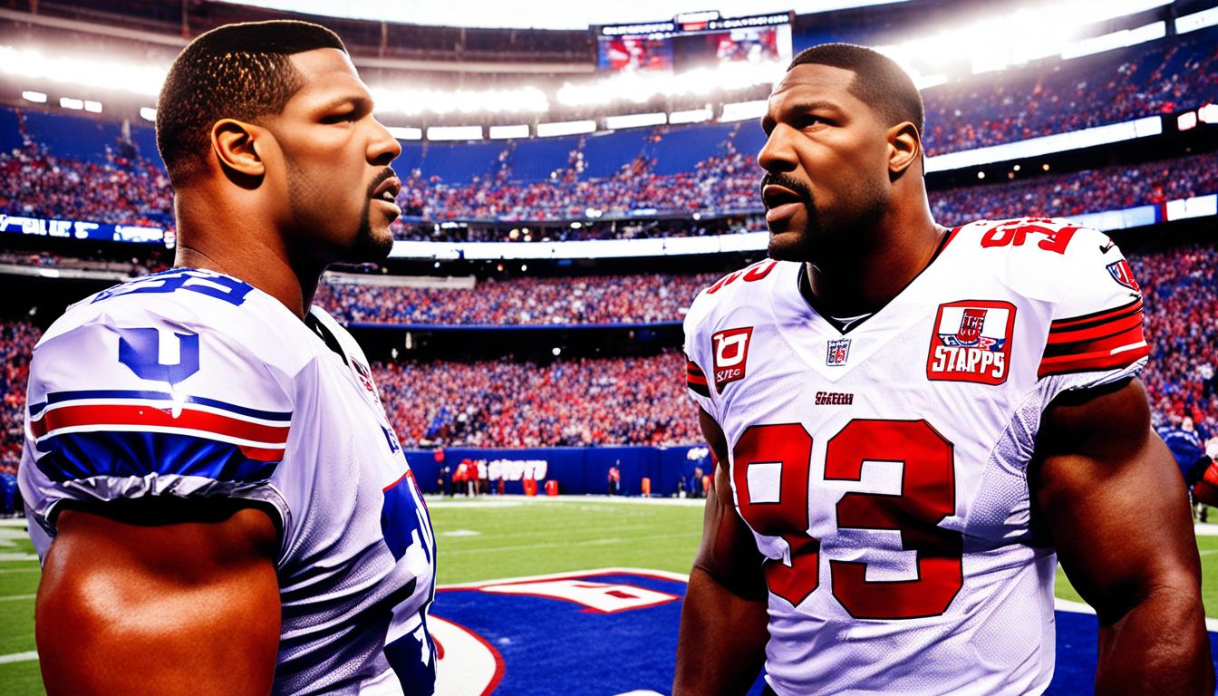 Michael Strahan vs. Warren Sapp