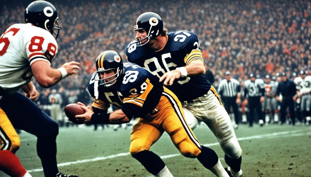 Playing Styles of NFL linebackers Dick Butkus and Jack Lambert