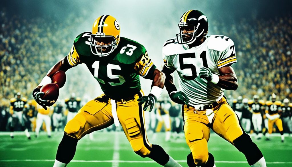 Randy White and Mean Joe Greene defining intimidation on the football field