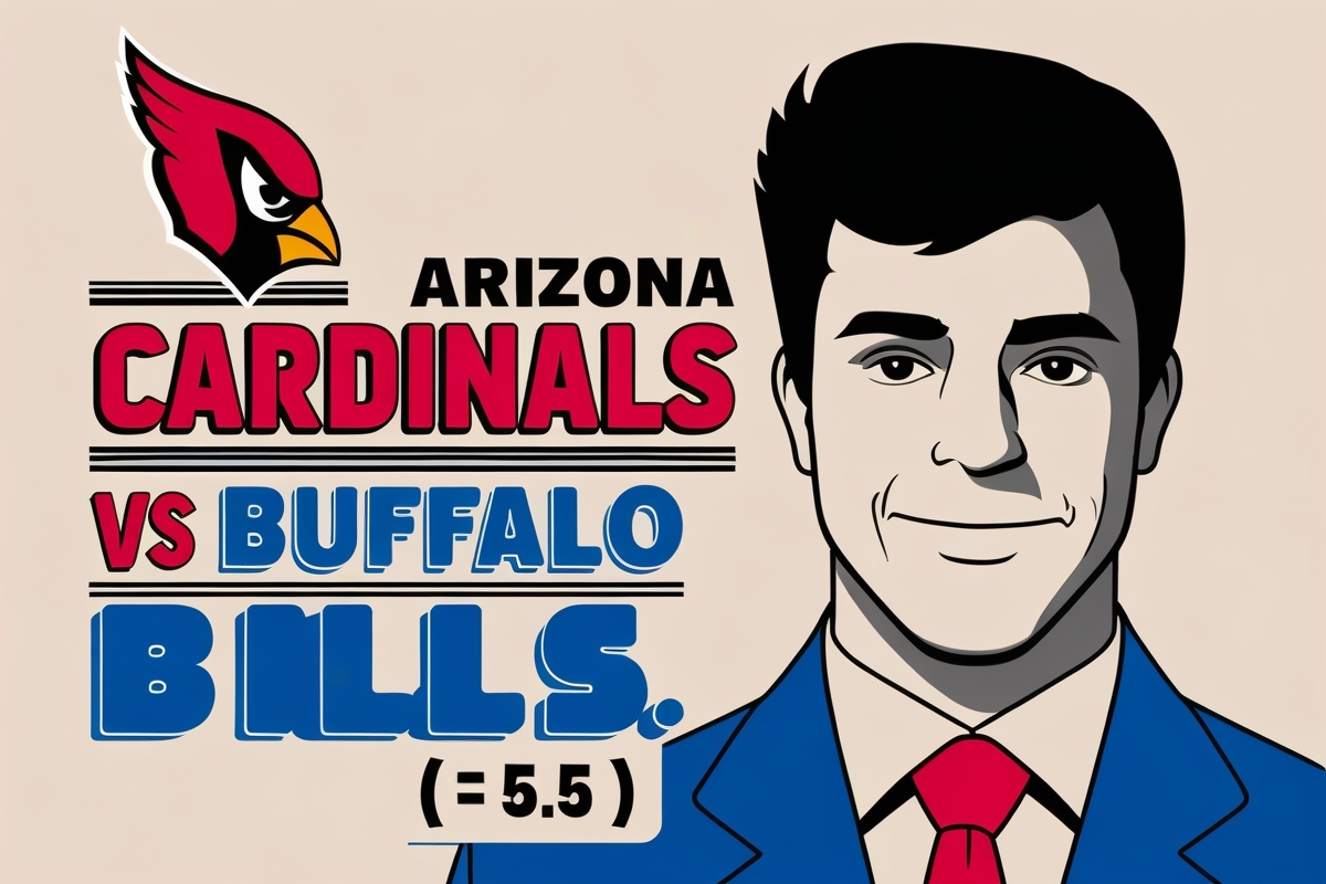 Arizona Cardinals vs Buffalo Bills (-5.5)