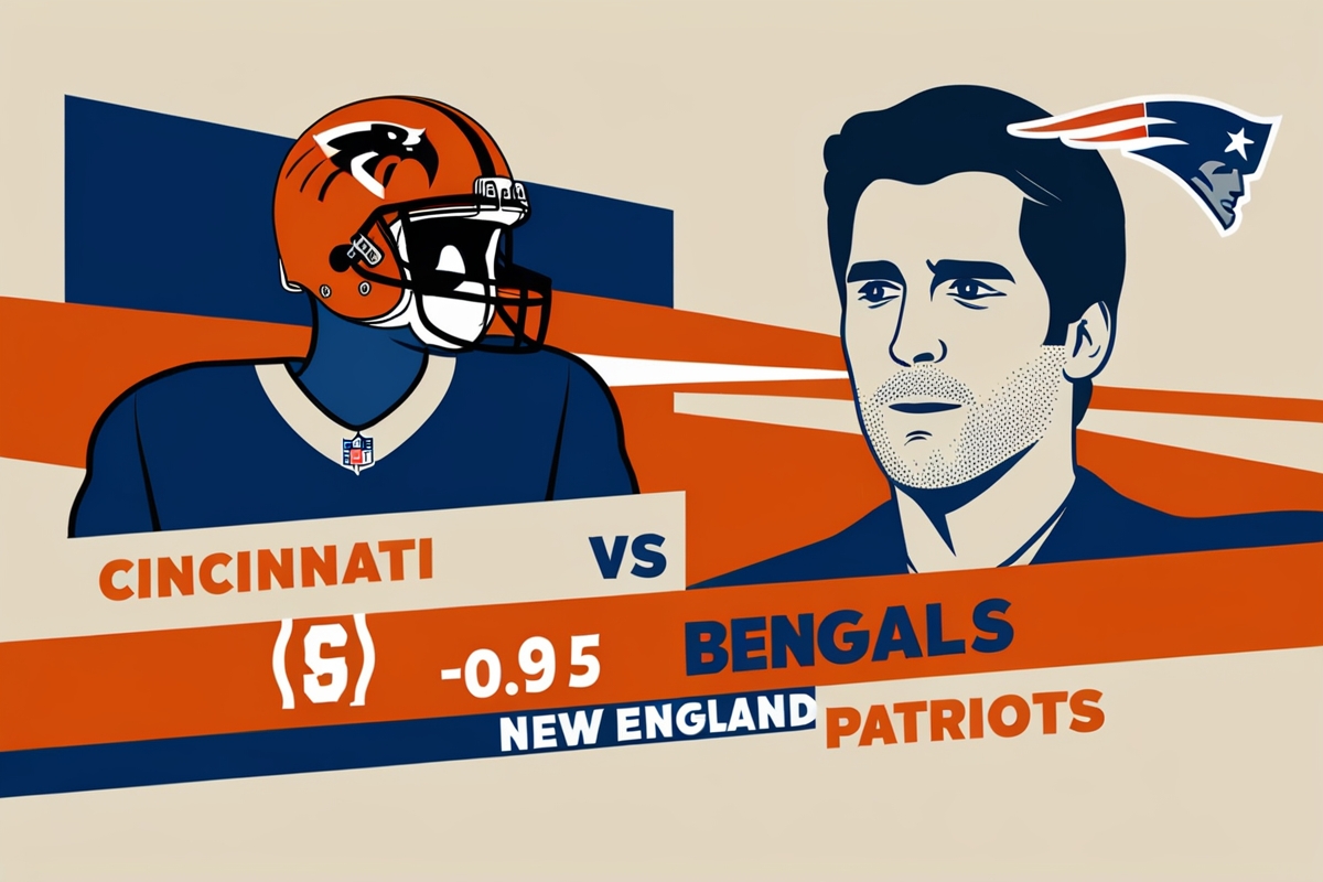 Cincinnati Bengals (-9.5) vs New England Patriots